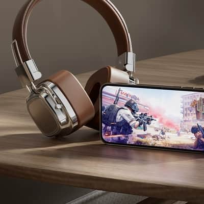 Retro Wireless Headphones – Active Noise Cancelling, Hi-Fi Bass, Bluetooth 5.3 image 7