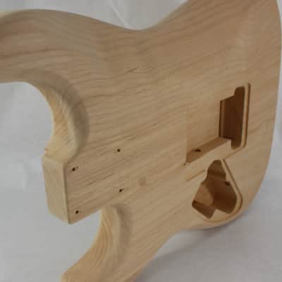 Unfinished Alder SSS Strat Stratocaster body Fits Fender neck J1547 image 7