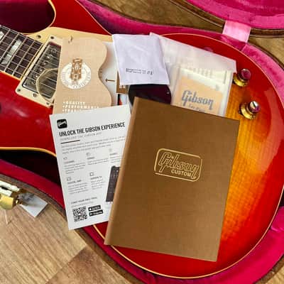 Gibson Custom Shop 1960 Les Paul Standard Reissue Tangerine Burst VOS image 22