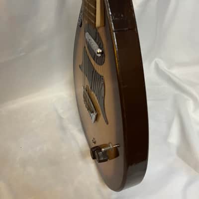 Danelectro Bellzouki 7010 Single Pickup 12-String 1961 - 1969 - Brown Burst image 7