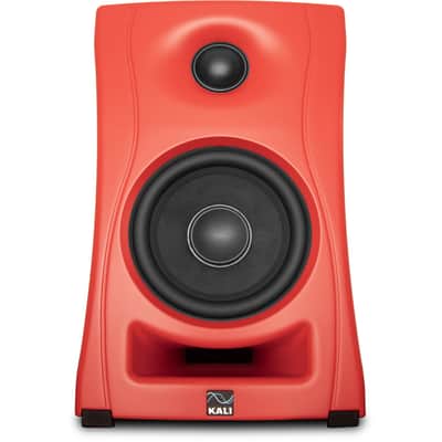 KALI AUDIO LP-UNF-R 4” Ultra Nearfield Powered Monitor System w/Bluetooth - Boundary Compensation EQ Settings - for Mixing, Recording, Audio Production - USB-C, TRS, RCA Inputs Red (Pair) image 7