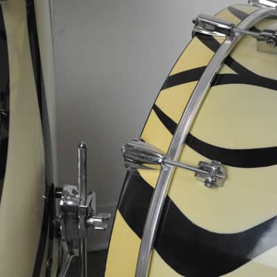 GMS Drum Co. Special Edition Zebra Drum Set image 6