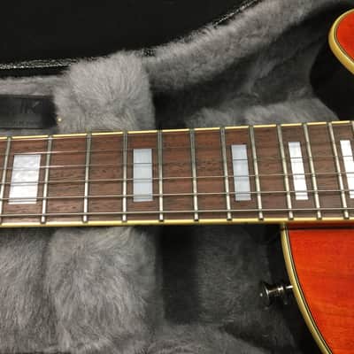 DeArmond Tennessee Orange M77-T with Bigsby & Gretsch Hard Shell Case image 10