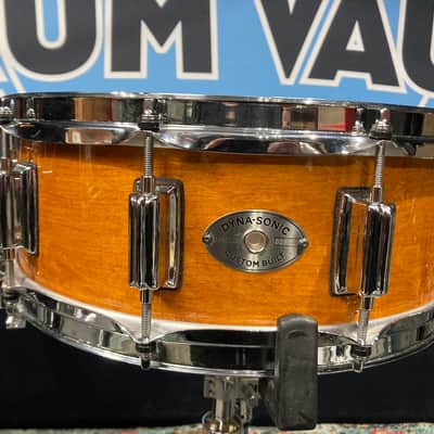 Rogers 14x5" Dyna-Sonic Snare Drum with Beavertail Lugs 2020s - Fruitwood Stain image 3