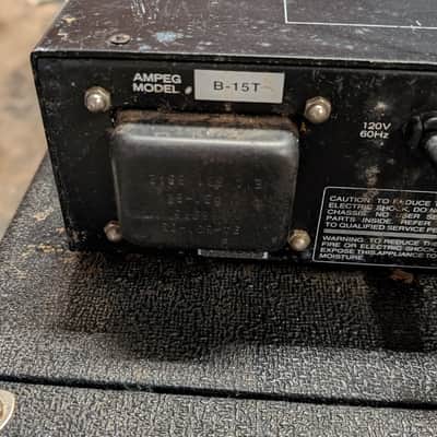 Ampeg Portaflex B-15T-EV 100-Watt 1x15" Fliptop Bass Combo Amp image 7