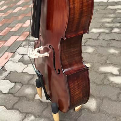 Copy Stradivari left Cello 4/4, Old spruce,Free with hard case and Bow,Good Sound #19726 image 5