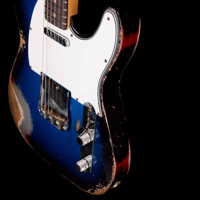 Fender Custom Shop 1963 Telecaster Heavy Relic Desert Sunset Truetone Color Set With Case image 7