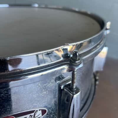 Vintage 60's Pearl 5.5x14" Chrome 8 Lug Snare Drum image 7