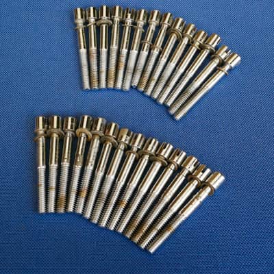 Sonor Tension Rods T-Rods 55 mm Teardrop Champion Phonic Pack Of 28 Vintage image 2