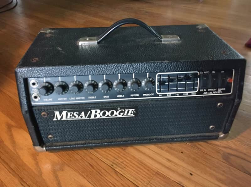 楽器 mesa boogie 50 caliber + head amp Mesa/Boogie 50 Caliber Amplifier Head USED - The Music Den
