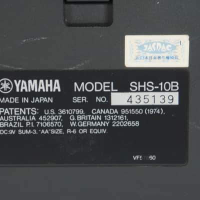 YAMAHA SHS-10B Black FM Synthesizer Keyboard SHS10 Shoulder Keyboard Keytar w/ 100-240V PSU image 11
