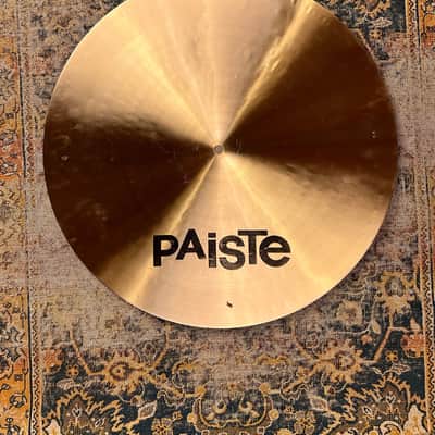 RARE Vintage Paiste SOUND CREATION 20” MELLOW Ride Sizzle 2462 g CLEAN Almost Flat image 2