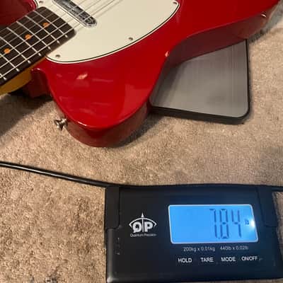 Fender American Vintage II '63 Telecaster 2022 - Present - Crimson Red Transparent image 13