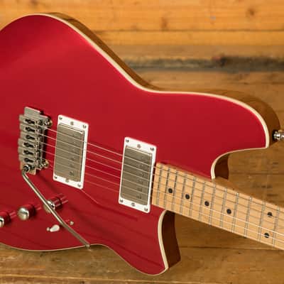Reverend Kingbolt HH - Roasted Maple - Metallic Cherry image 5