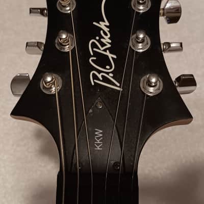 B.C. Rich Kerry King Signature Warlock - Black/Red image 8