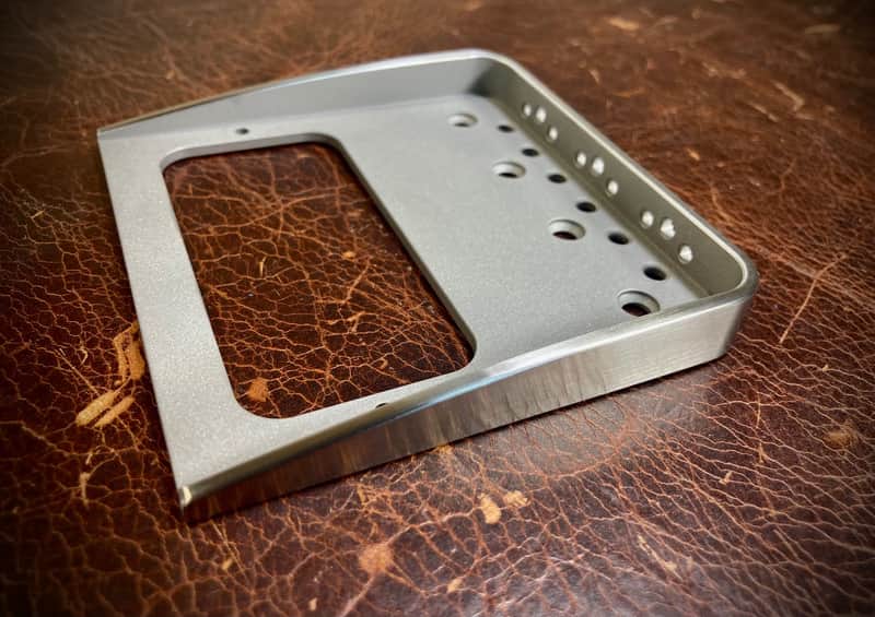 Van Dyke-Harms Telecaster Filtertron Bridge-Stainless Steel 2024 - Stainless Steel image 1