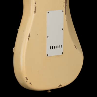 Fender Custom Shop Empire 59 Transition Stratocaster Relic - Aged Vintage White #19335 image 8