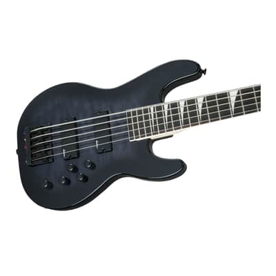 Jackson JS Series Concert Bass JS3VQ 5-String Electric Guitar (Black Burst) image 5