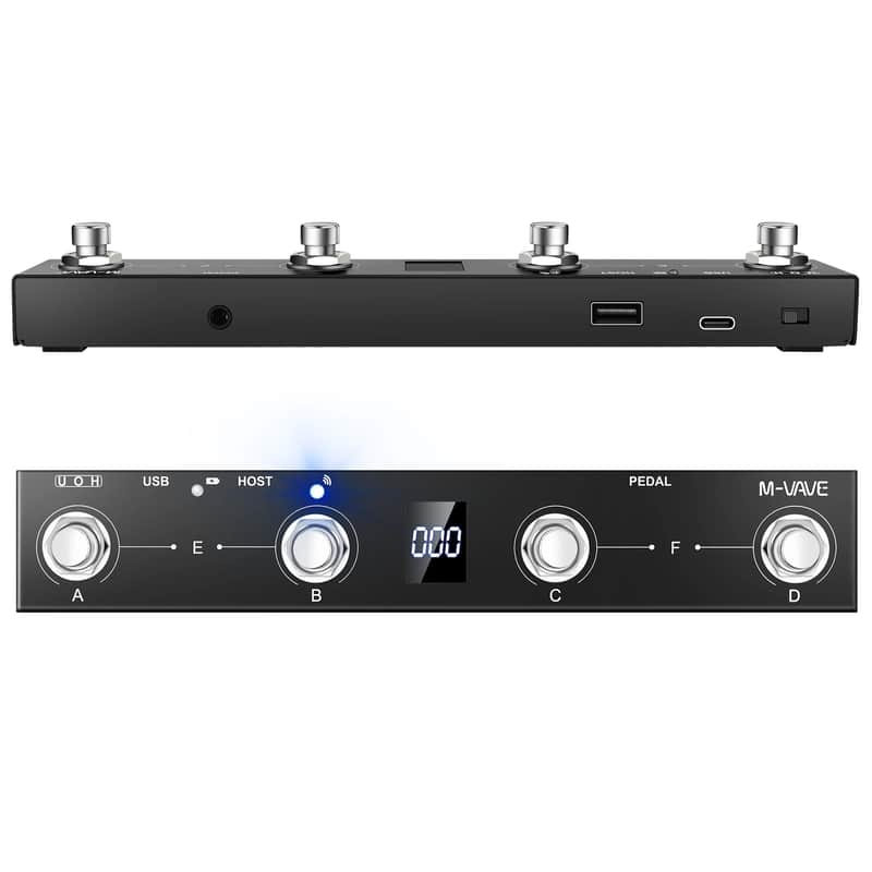 M-vave Chocolate Plus Programmable MIDI FootSwitch Controller,Support Host,price include the import duty for US buyer image 1