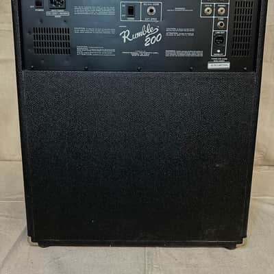 Fender Rumble 200 V3 200-Watt 1x15" Bass Combo 2015 - Present - Black image 6