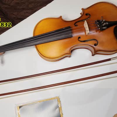 Cecilio 4/4 Deluxe Student+ Violin Aged 2 Years+ Tonewoods Solid Spruce Top Flamed Maple,Neck & sides, Inlaid Purfling, All-Ebony Components, Independent Fine-Tuners, Mongolian Horsehair Brazilwood Bows, Satin Antique Finish image 20