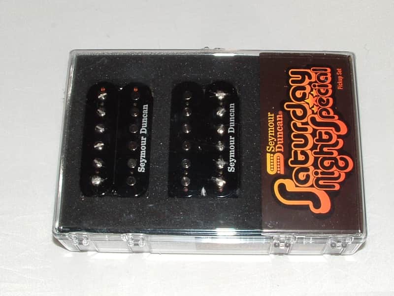 Seymour Duncan Saturday Night Special Set (Black) New with Warranty image 1