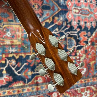 MIJ Morales BM-100 All Solid Wood 1979 "Big Mac" 0000 Size Thin Scalloped BracesAcoustic image 16