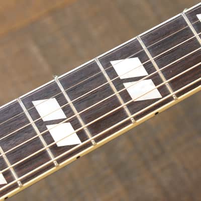 LEFTY! 2008 Gibson CJ-165 Left-Handed Acoustic/ Electric Mini Jumbo Guitar Vintage Sunburst + OHSC & Papers image 9