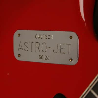 Gretsch ASTRO-JET model 2126 w/original strap, polish cloth, and manual 1965 Red image 7