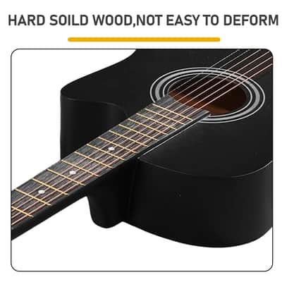 🎸Classical/38 Inch Acoustic Guitar +Soft Case/Gig Bag +Tuner +Strap +Picks!🎸 image 11
