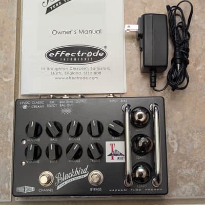 Effectrode Blackbird Vacuum Tube Preamp 2010s - Black image 1