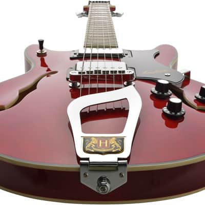Hagstrom Alvar - Wild Cherry Transparent image 4