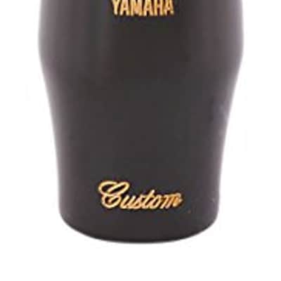 Yamaha 4CM Bb clarinet mouthpiece; hard rubber; Yamaha Custom image 4