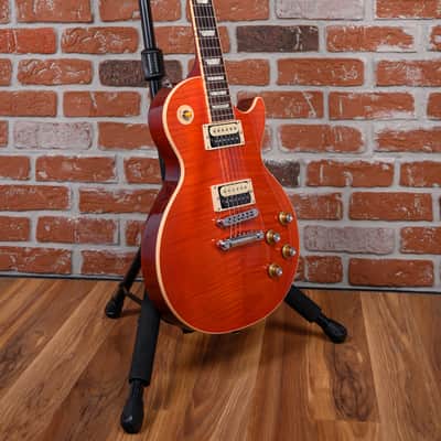 Gibson Slash Signature Limited Run Les Paul Standard AAA Flame Maple Top Vermillion 2013 w/OHSC image 3