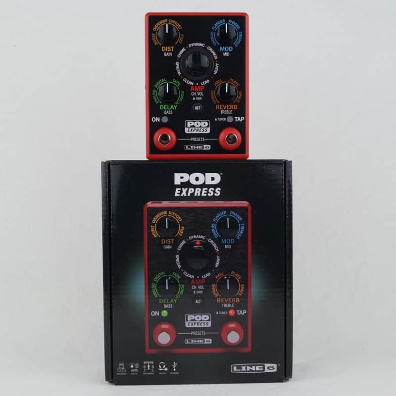 Line6 POD Express Guitar - Multi effects unit - Original box and manual included image 1