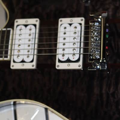 B.C. Rich USA Custom Eagle Archtop Supreme - Trans Black image 5