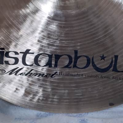 Istanbul Mehmet 13" Traditional Series Light Hi-Hat Cymbal (top) 2010s - Traditional image 12