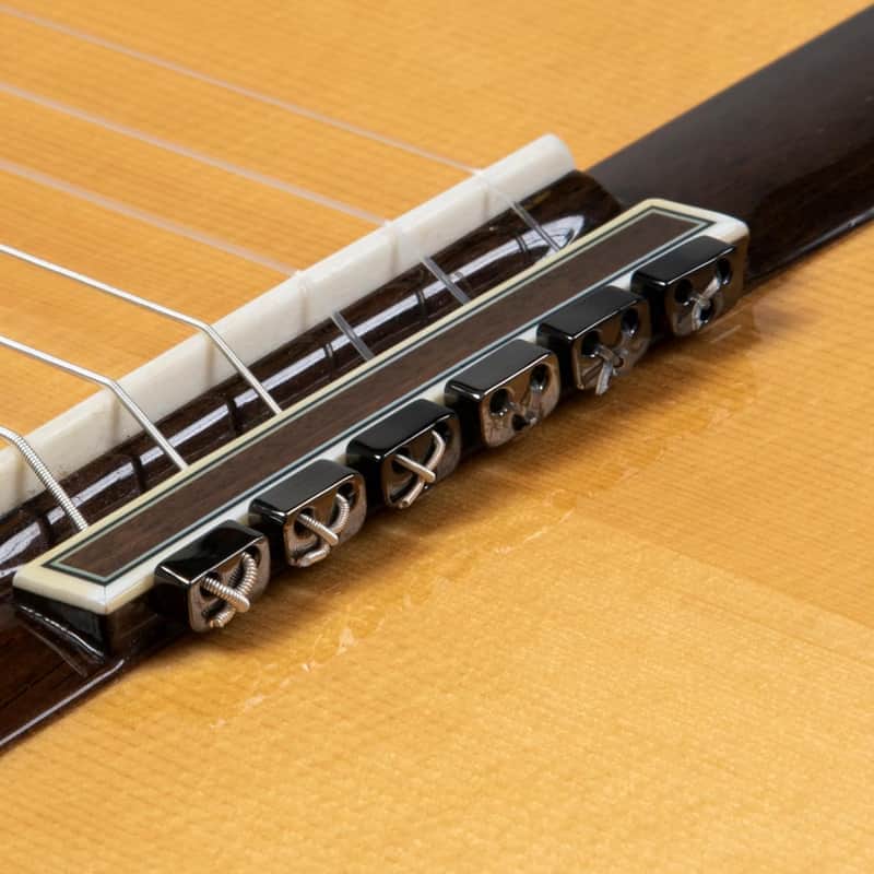 Classical Flamenco Acoustic Guitar Beads in Black Metal for Nylon Strings image 1