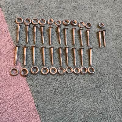 Hagstrom Vintage 39,5mm screws for amps/speakers 60s image 3