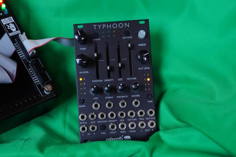 CalSynth Typhoon Mutable Instruments Expanded Clouds Black