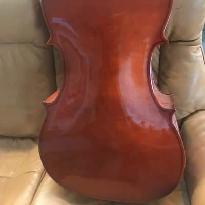 Merano MC Series Cello 4/4 Full size with Case, Bow and Strings. Sale Benefits Music Education Nonprofit! image 3