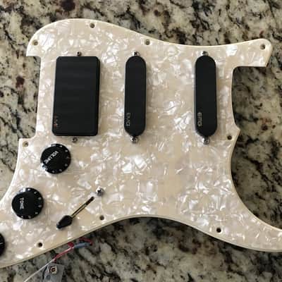EMG Loaded Fender Stratocaster 11-Hole Pickguard image 1