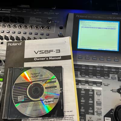 Roland VS-2480DVD LOADED w 1x VS8F-3 w Roland PLUGIN suite 3x VS8F-2 cards image 3
