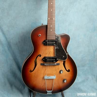 Godin 5th Avenue CW Kingpin II Vintage Burst SF Electric Guitar - No Bag/Case image 8