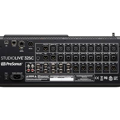 PreSonus StudioLive 32SC 32-Channel SubCompact Digital Mixer/Recorder/Interface image 10