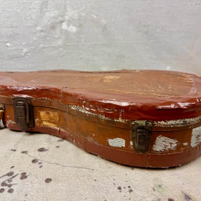 Vintage Gibson (Lifton) Les Paul 5 Latch Case Brown with Pink Interior 1950's image 18