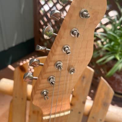 Partscaster Tele copy 1990’s - Silver/Gold Sparkle image 8