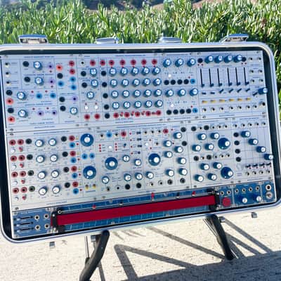 Buchla Tiptop 200t series with BPNYC ZERO Halliburton Eurorack Modular Travel Case 7U #2 image 3