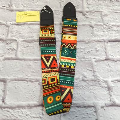 Kamany Mayan Pattern Guitar Strap image 2