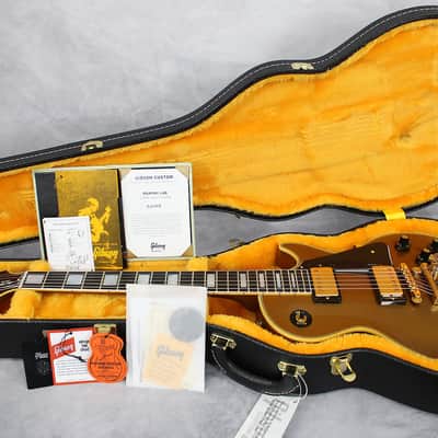 2025 Gibson Custom Shop Dealer Limited '68 Les Paul Custom Bigsby - Double Gold Murphy Lab Light Aged image 14